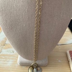 Vintage Multicharm Long Necklace